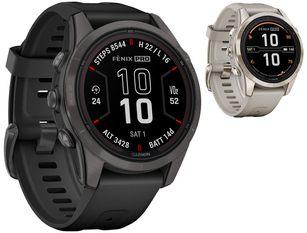 Garmin FENIX® 7S PRO - SAPPHIRE SOLAR 42mm EDITION - GPS Multisport Smartwatch Garmin FENIX® 7S PRO - SAPPHIRE SOLAR 42mm EDITION - GPS Multisport Smartwatch – Bild 1