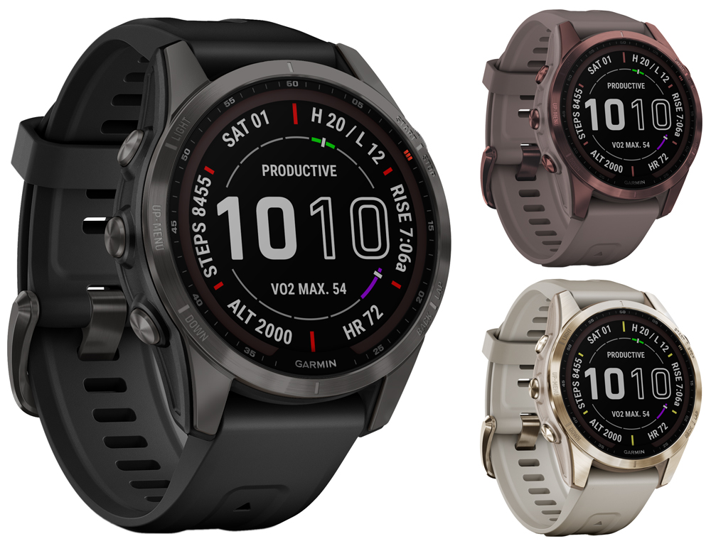 Garmin Fenix 7S SAPPHIRE SOLAR - GPS Multisport Smartwatch Garmin Fenix 7S SAPPHIRE SOLAR - GPS Multisport Smartwatch – Bild 1